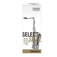 D'Addario Select Jazz Tenor Sax, Filed, Strength 2 Medium